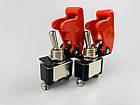 Світлодіодний перемикач із кришкою червоного кольору 12 В, 10 А, фото 8