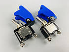 Світлодіодний перемикач із кришкою блакитного кольору 12 В,, фото 6