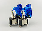 Світлодіодний перемикач із кришкою прозоро-блакитного кольору 12 В,, фото 4