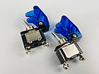 Світлодіодний перемикач із кришкою прозоро-блакитного кольору 12 В,, фото 9