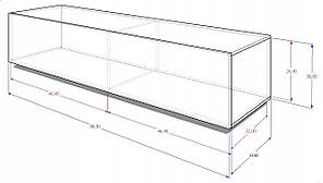 Тумба під телевізор 178.30см, фото 3