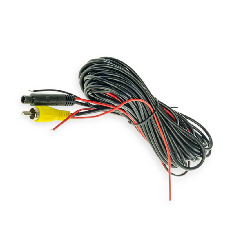 Кабель для камери 4-pin - RCA, 8м сумісний з RC-32, 33, 34, 37, 38, 50, 51, 52, 53, 54, 55 AHD, 56 DL CYCLONE, фото 1