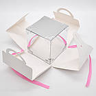 Зібраний нічник Нескінченні Тюльпани, 10х10см, у Подарунковій коробці, від батарейок / Світильник тюльпани, фото 8