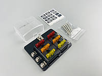 Блок запобіжників для захисту електричного ланцюга від перевантажень