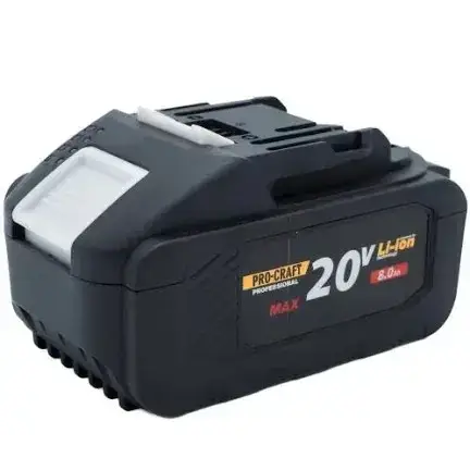 Акумуляторна ланцюгова пила Procraft PCA40/2 + 2 АКБ 20В 8Аг(високотокові) + зарядний пристрій Charger20/2, фото 2