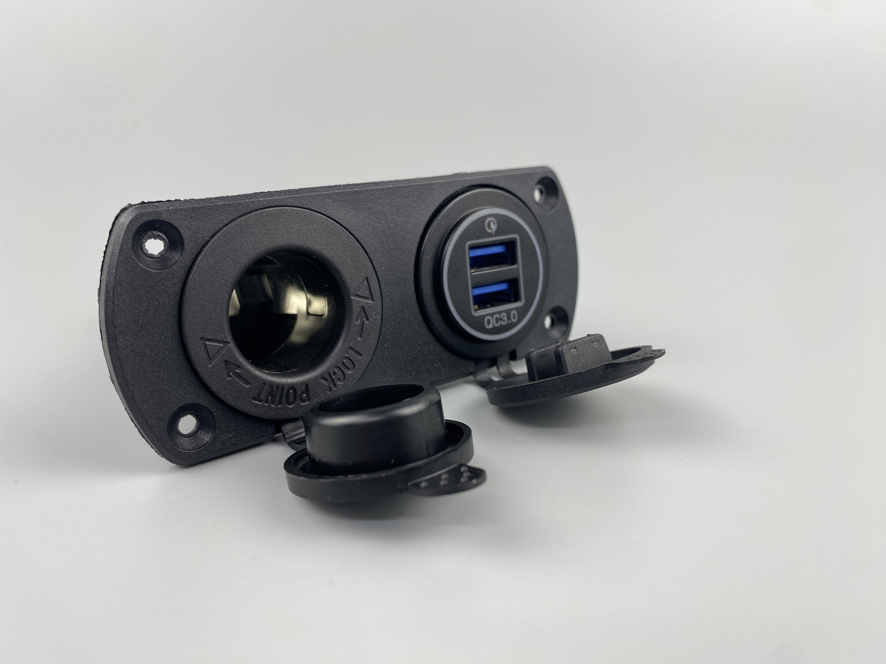 Розетка прикурювача та USB-зарядка Nilight