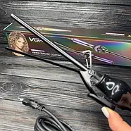 Плойка 10 мм з керамічним покриттям та регулюванням температури VGR V-573, фото 4