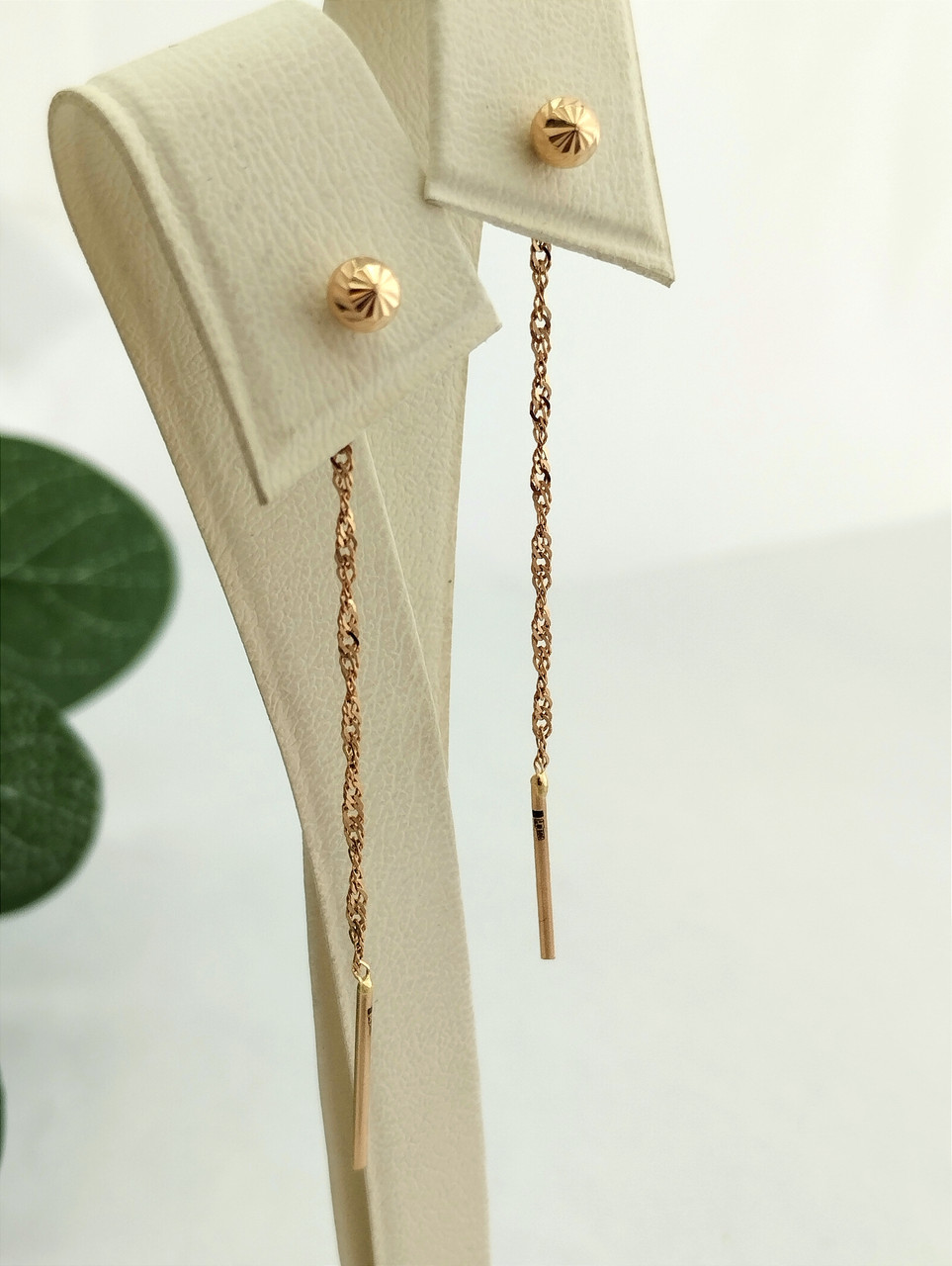 Золоті сережки