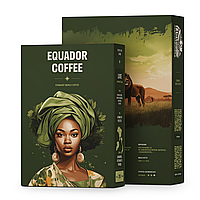 Кофе молотый купаж Бразилия Вьетнам Уганда для чашки/гейзерки 250 г
