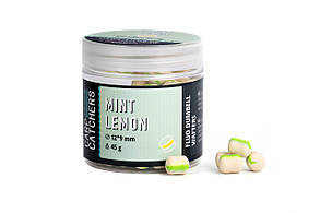 Вафтерc Carp Catchers Fluo Dumbell Wafters MINT LEMON  12*9 мм