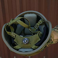 Шолом MICH Sestan-Busch Helmet кевлар Olive M, фото 8
