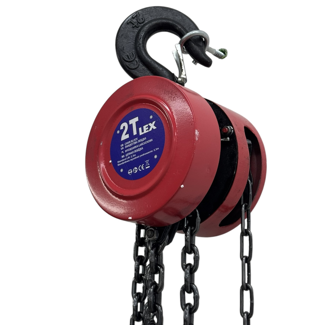 Лебідка ланцюгова LEX 2000кг 2,5м