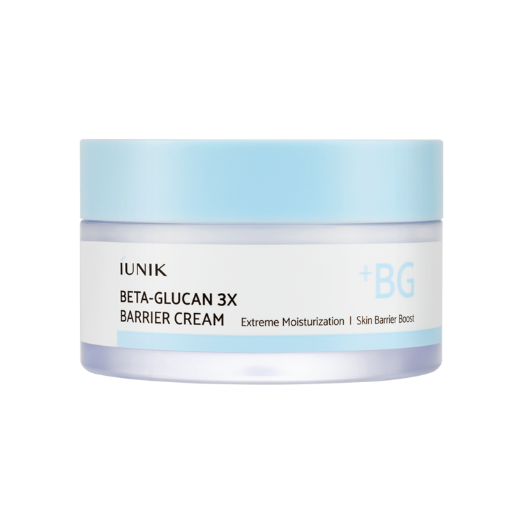 Крем с бета-глюканом iUNIK  Beta Glucan 3X Barrier Cream, 50 мл