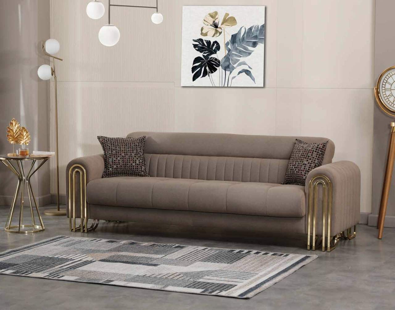 Диван  модний сучасний розкдадний Нергіс