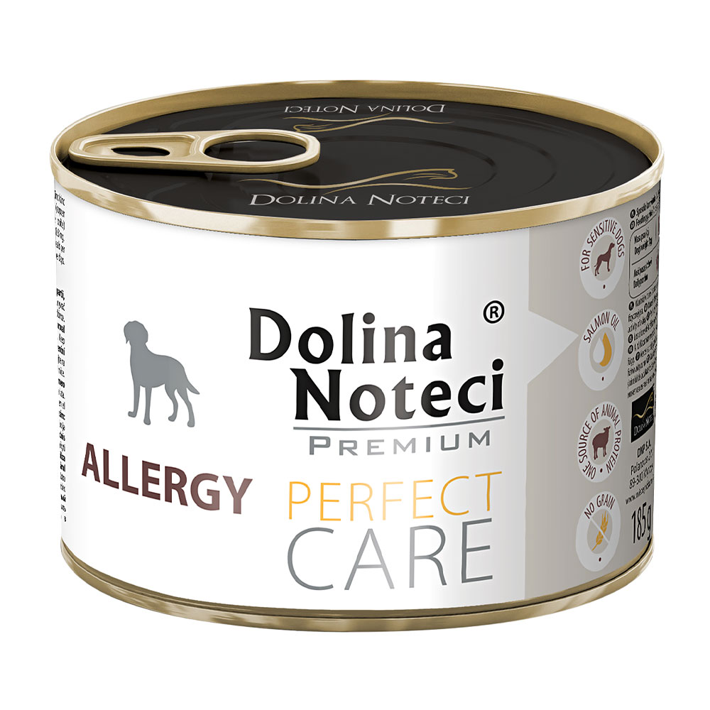 Вологий корм для собак з алергією, Dolina Noteci Premium PC Allergy 185 гр