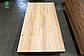 Цільноламельний меблевий щит з ясена (стільниця з ясена) 40 мм, 1200х800 мм, покритий олією, фото 2