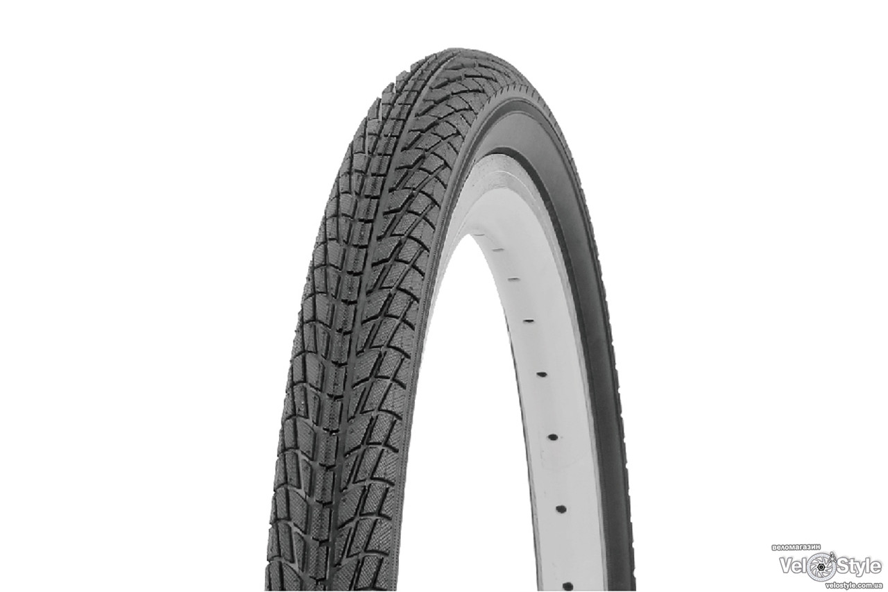 Покришка велосипедна  HAKUBA 16×1.95 P1023 BLK, фото 1