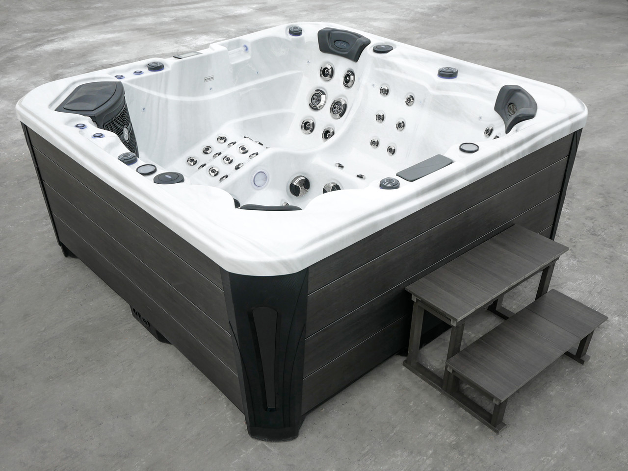 SPA басейн Superior Spas Premium Infinity (Sterling Silver), 210×210×95 см