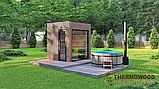 Модульна сауна Thermowood CUBE 2,3х2,3м від виробника Thermowood Production, фото 3