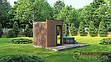 Модульна сауна Thermowood CUBE 2,3х2,3м від виробника Thermowood Production, фото 5