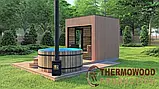 Модульна сауна Thermowood CUBE 2,3х2,3м від виробника Thermowood Production, фото 9