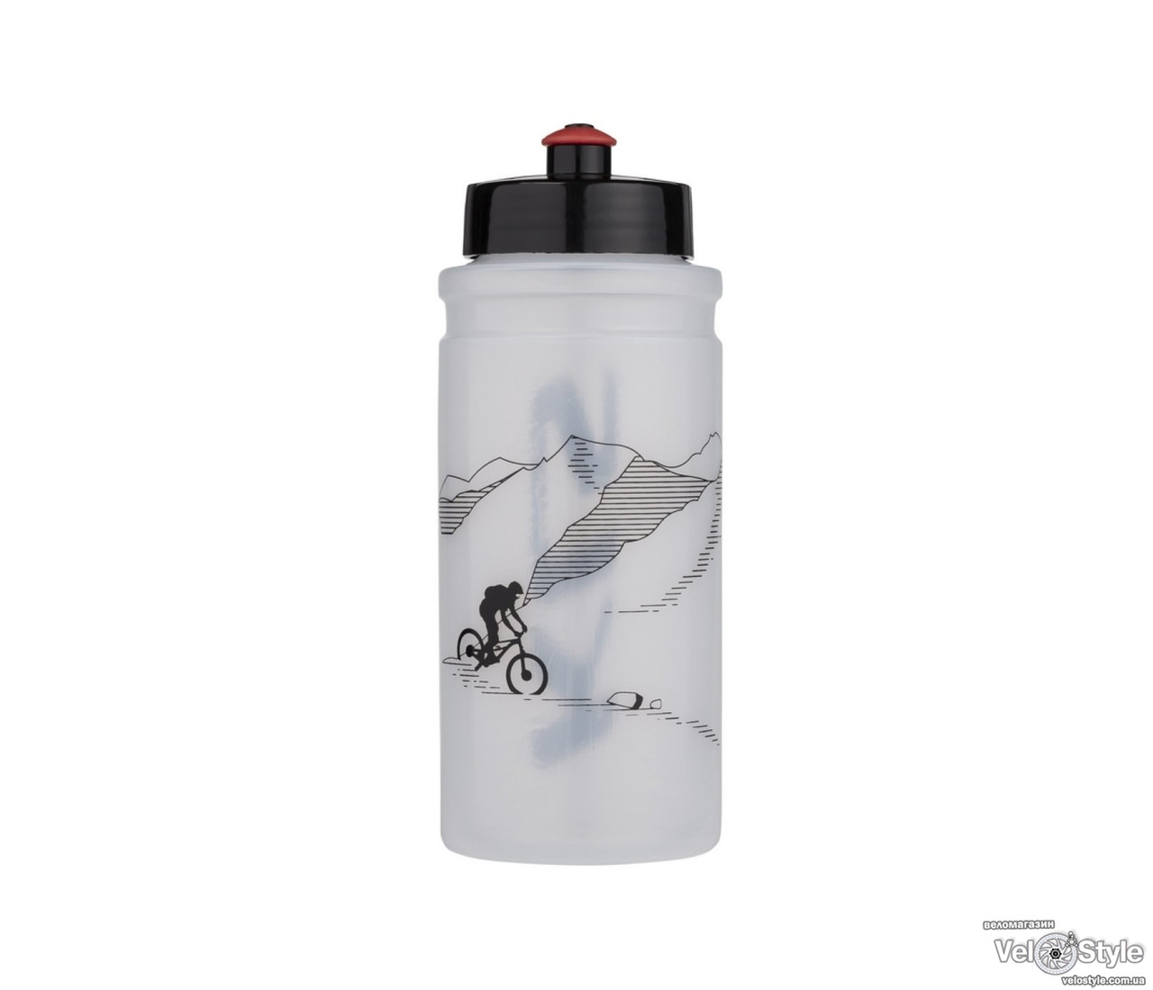 Фляга TRACE 022 Trail Semi — transparent White 0,75 l