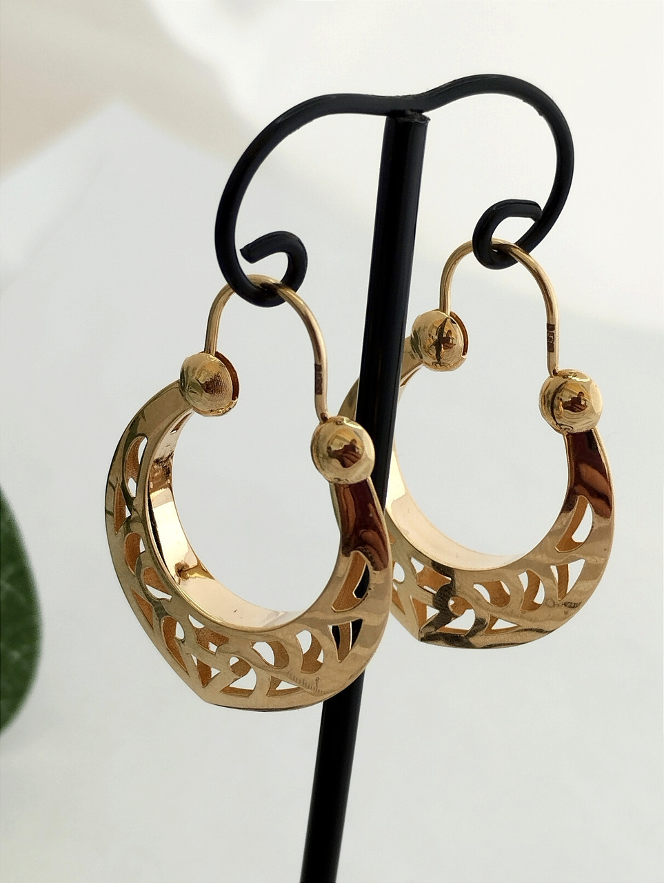 Золоті сережки, фото 1