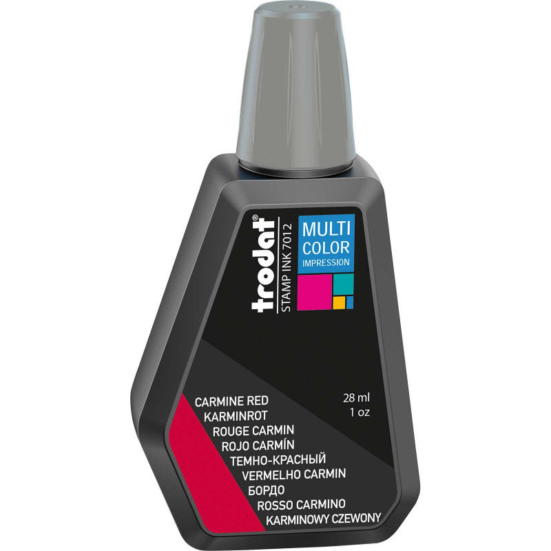 Фарба штемпельна 28мм Premium TRODAT 7012 бордо(10), фото 1