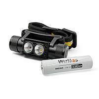 Налобний ліхтар Wurkkos H25LR (LH351D + SST20 RED) + акумулятор 3000mAh, фото 3