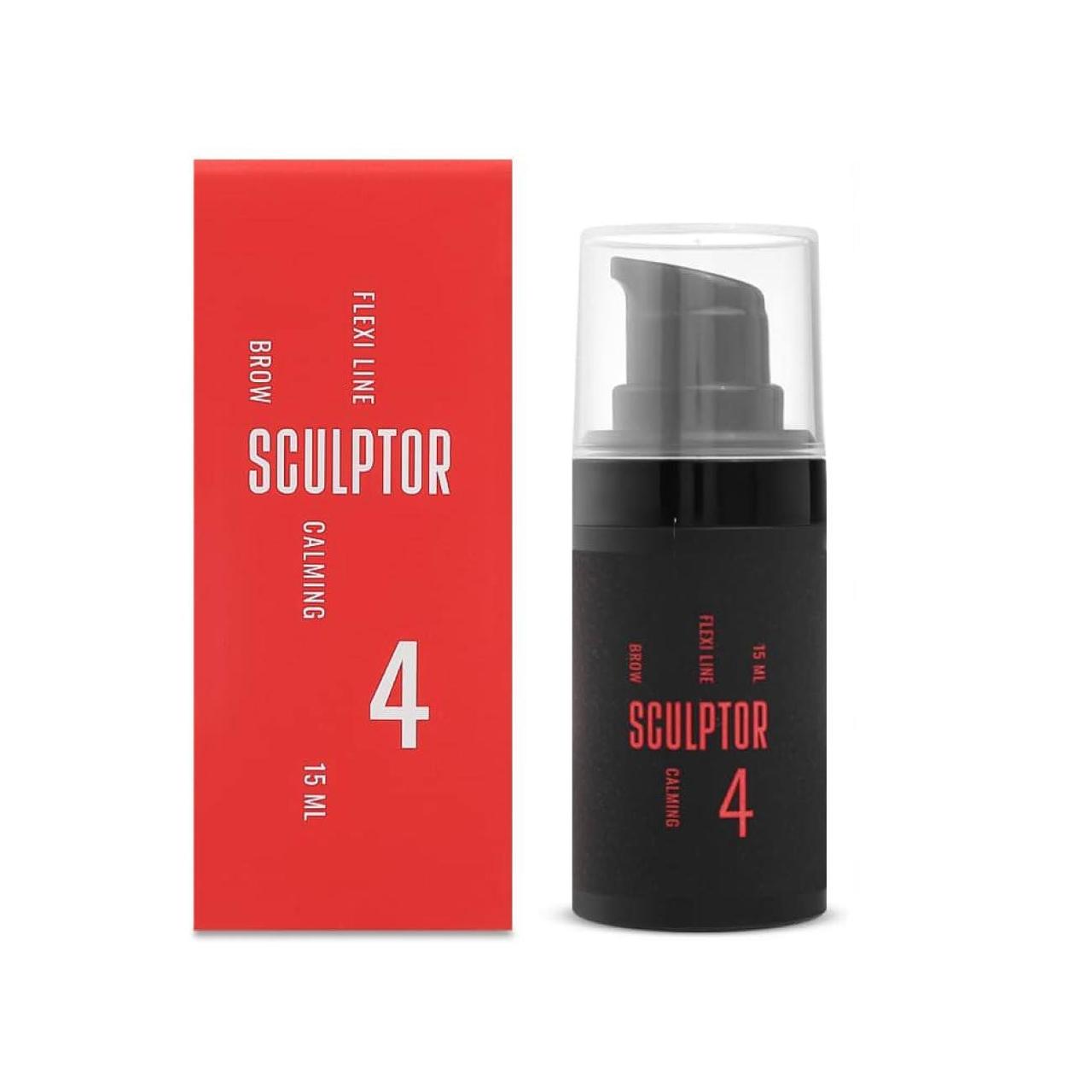 Склад №4 Sculptor Flexi Line Calming заспокійлива сироватка для брів (15мл)