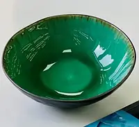 Салатник 17Х5 см Olens "Зелена лагуна" (101-1154CG)