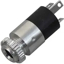 Гніздо 3,5 стерео, монтажне, корпус метал. 1уп-10шт