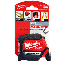 Рулетка 5 метрів з магнитом Milwaukee 4932464602