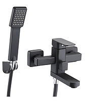 Змішувач для ванної Zegor LEB3-A123YB одноважільний Чорний