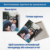 Мотивуюча картина Do more of what makes you happy Роби більше того, що робить тебе щасливим 40х60см, фото 5