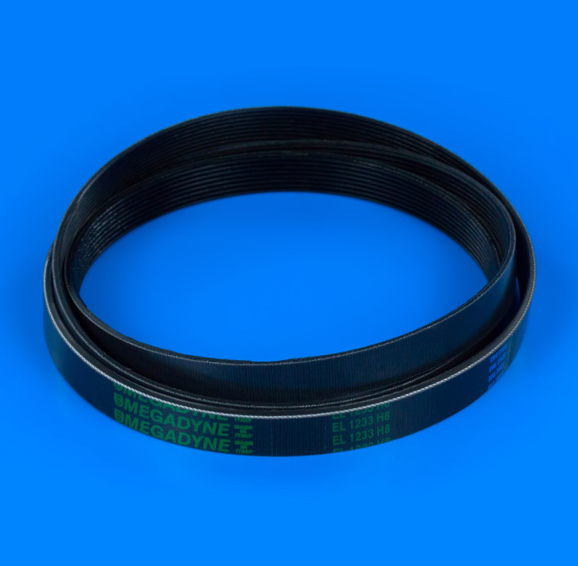 Чорний ремінь «Megadyne» ARDO 1233 H8 EL