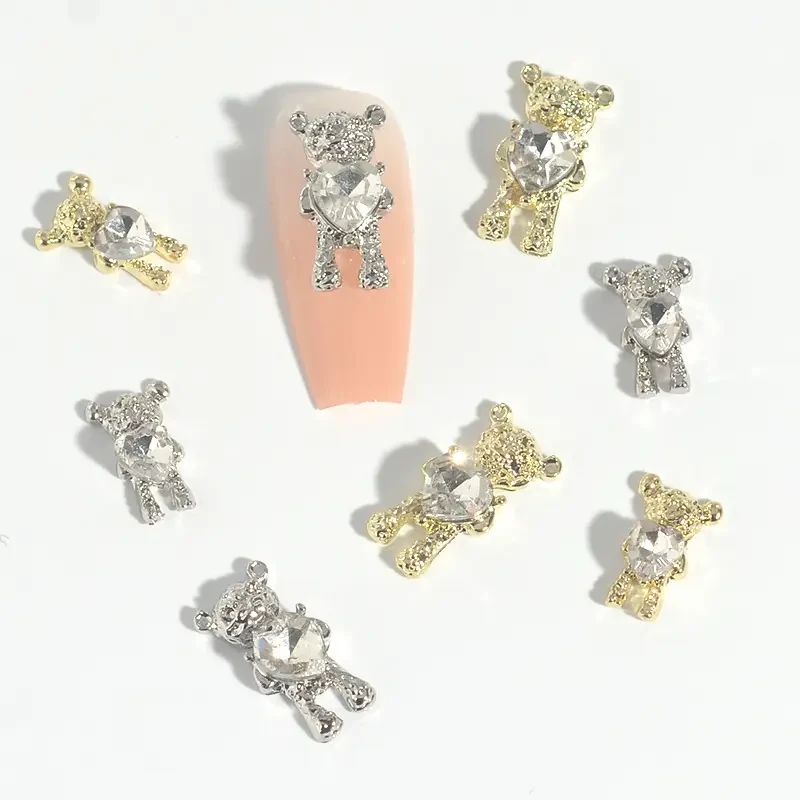 Набір фігурок 3D у формі ведмедиків, конверт No7