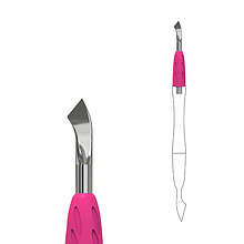 Робоча частина лопатки Staleks Pro Combo UNIQ 14 лопатя відігнута для манікюру та педикюру