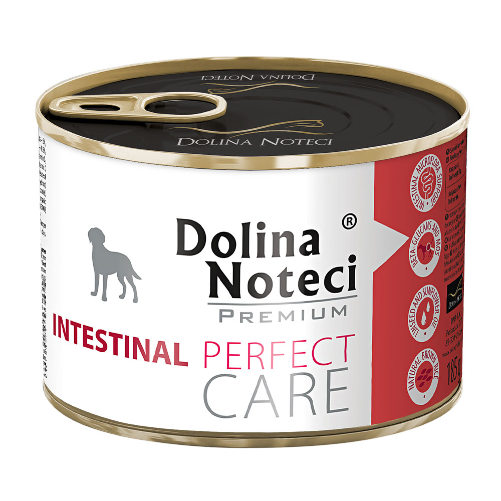 Вологий корм для собак з проблемами шлунка, Dolina Noteci Premium PC Intestinal 185 гр