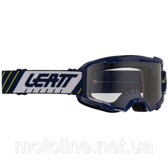 Окуляри Leatt Vizion 2.5 Blue, прозора лінза, фото 1