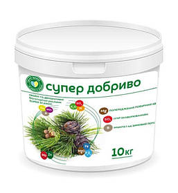 Супер Добриво для хвойних та декоративних багаторічних рослин SUPER SCANDIC 10 кг