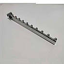 Флейта  на поперечину 12 кульок  45 см овальна хромована, фото 3