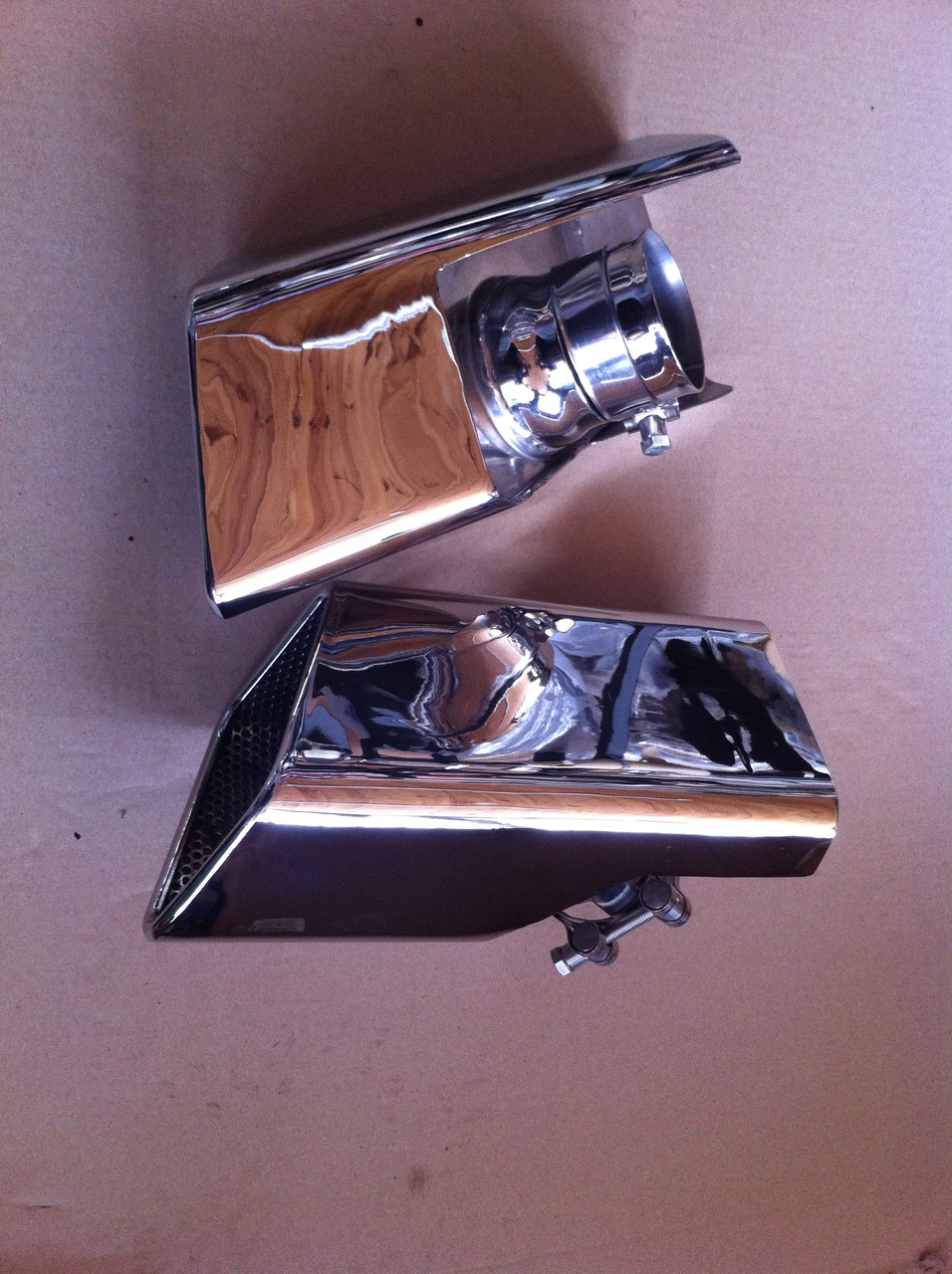 Насадки на вихлопні труби Range Rover Vogue Autobiography 2005-2013 дизель, фото 1