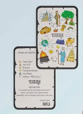 Хронологія. Книги Біблії. Християнська гра, фото 3
