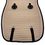 Повний комплект накидок ELEGANT, шоколадний/чорний, фото 4