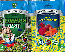 ІнсектоФунгіцид Зелений щит "Корнеплоди" 12мл+3мл/50шт