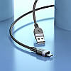 Кабель для зарядки 3м MicroUSB Android HOCO X109 Energy 2.4A Чорний, фото 7