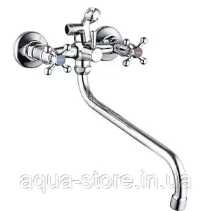 Змішувач для ванни з поворотним виливом ZEGOR (TROYA) LML7-A605, фото 1