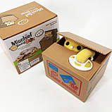 Дитяча сейф скарбничка злодюжка монет у коробці OG-40, фото 4