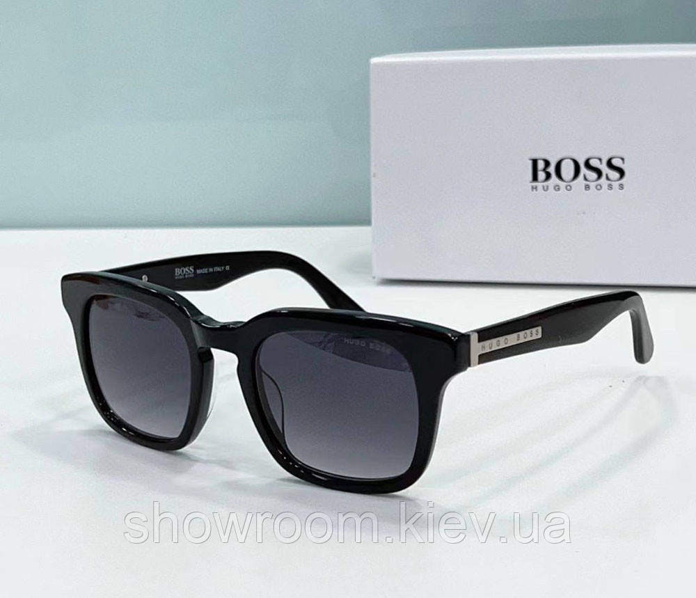 Чоловічі сонцезахисні окуляри Boss 1287 black Lux